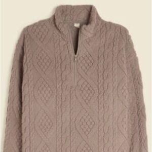 Hollister Gilly Hicks Cozy Quarter-Zip Sweatshirt (NEW)